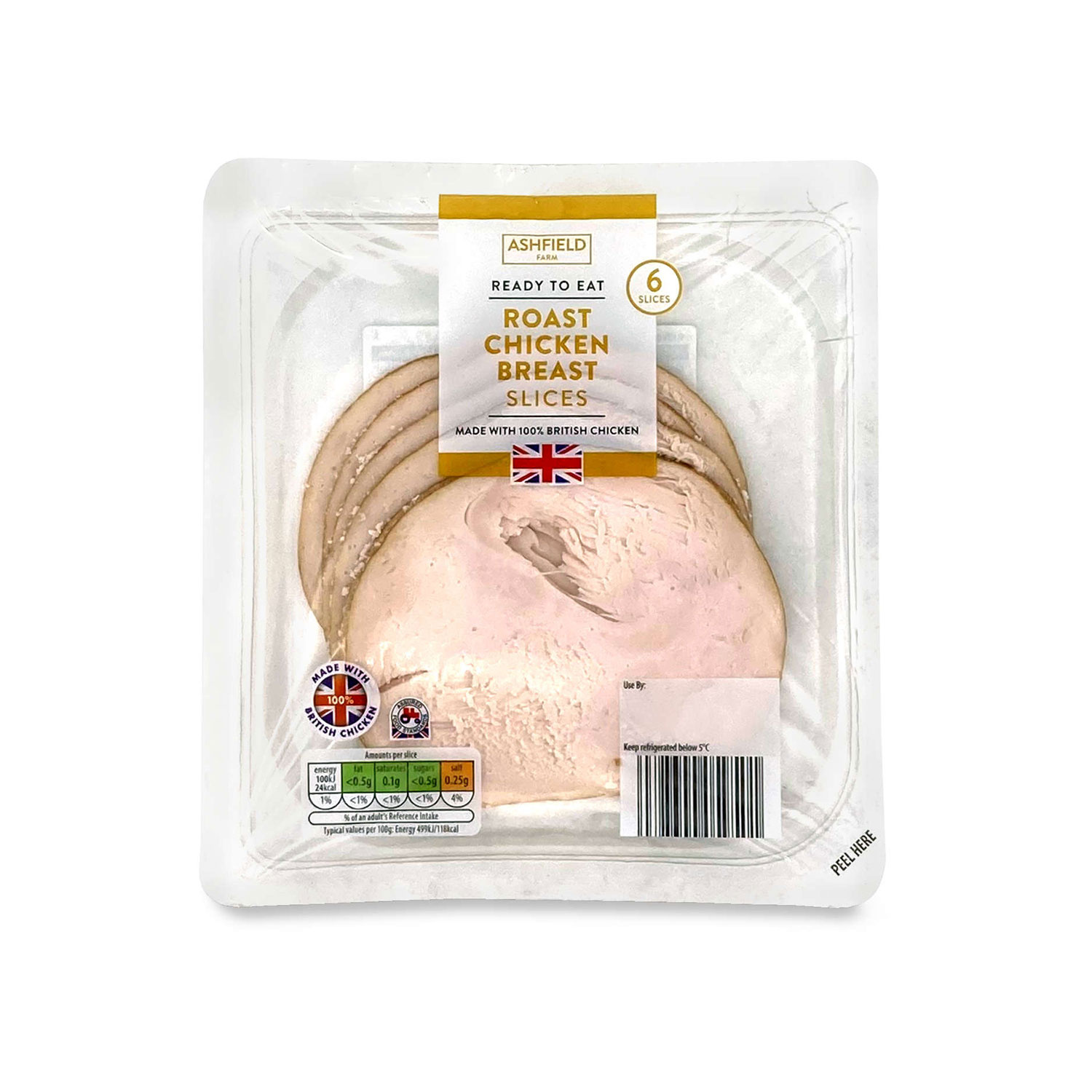 Roast Chicken Breast Slices