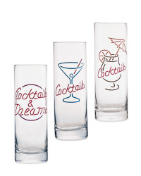 Crofton Dreams & Cocktails Glass Set