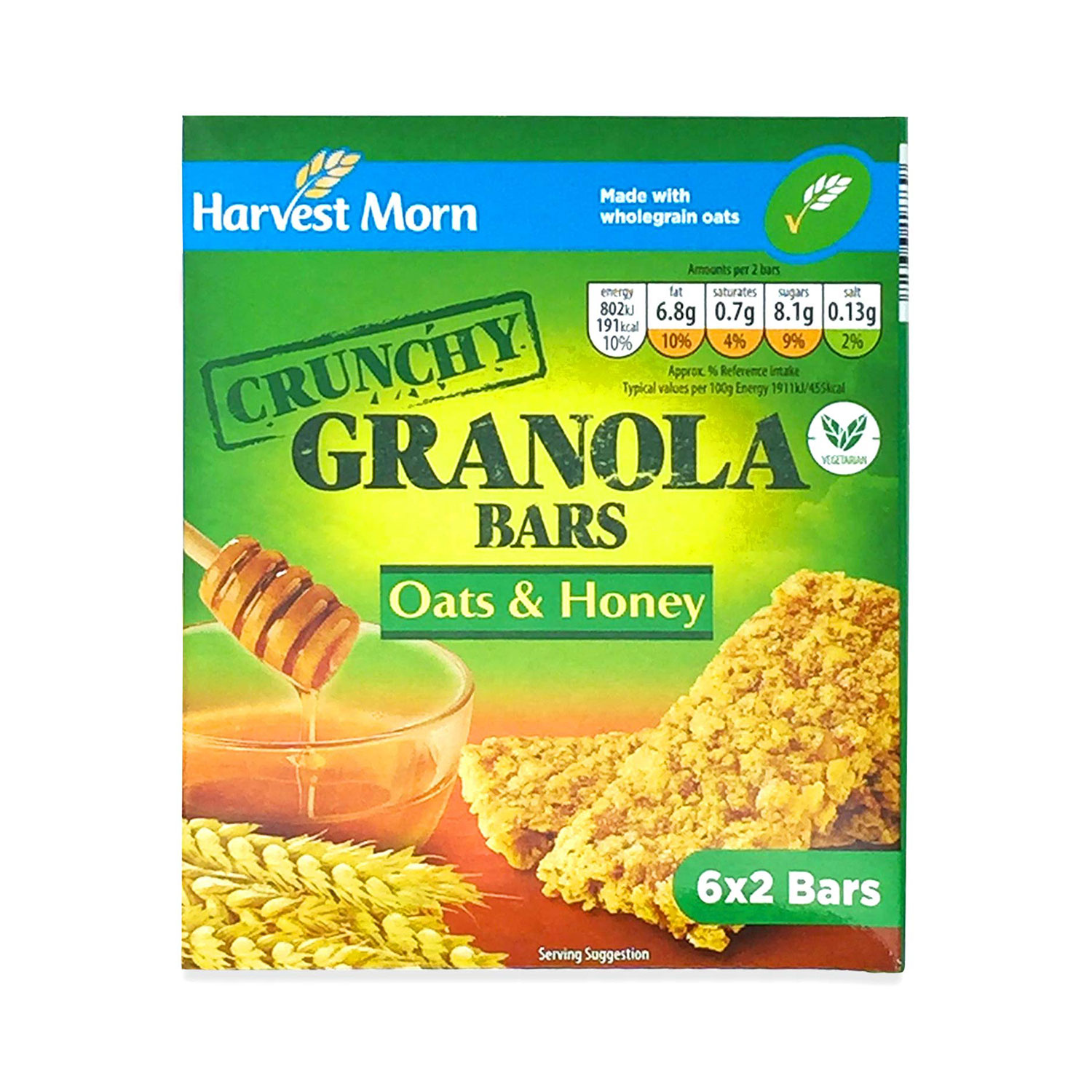 Crunchy Granola Bars Oats And Honey
