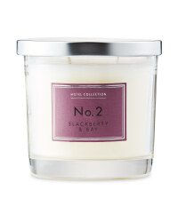 Blackberry & Bay Glass Candle