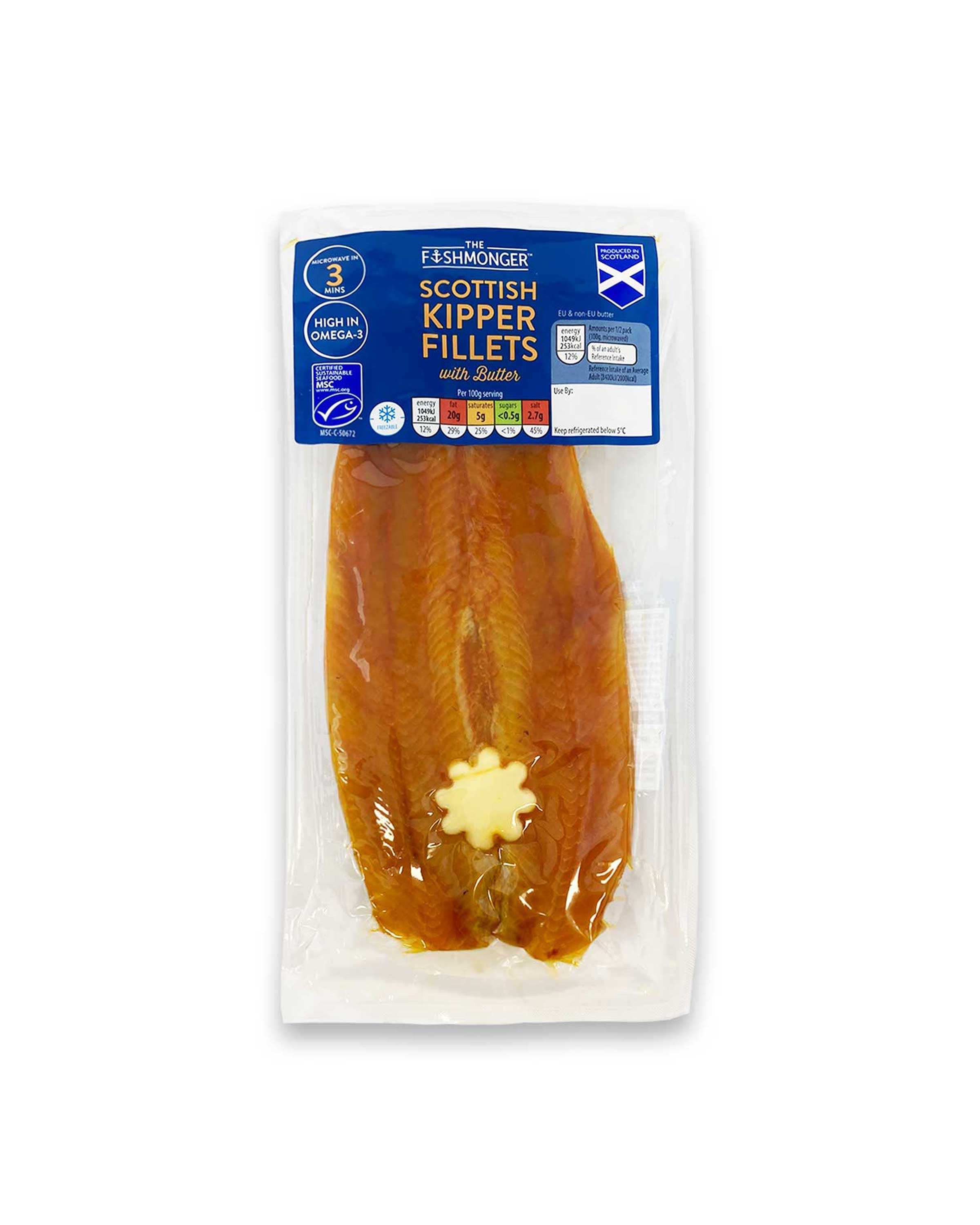 Scottish Kipper Fillets With Butter