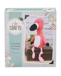So Crafty Crochet A Friend Flamingo