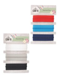 So Crafty Assorted Zips
