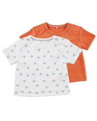 Lily & Dan Orange Baby T-Shirt Pack