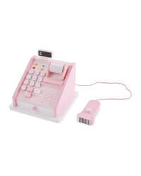 Pink Wooden Cash Register
