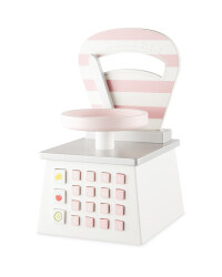 Pink Wooden Scales