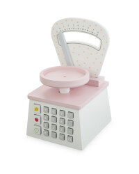 Pink Wooden Scales