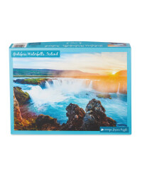 Iceland Godafoss Falls Jigsaw Puzzle