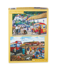 Holiday Memories Jigsaw Puzzle Set