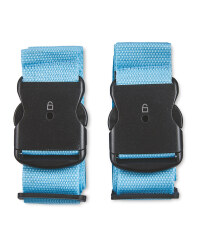 Avenue Luggage Strap 2 Pack - Blue