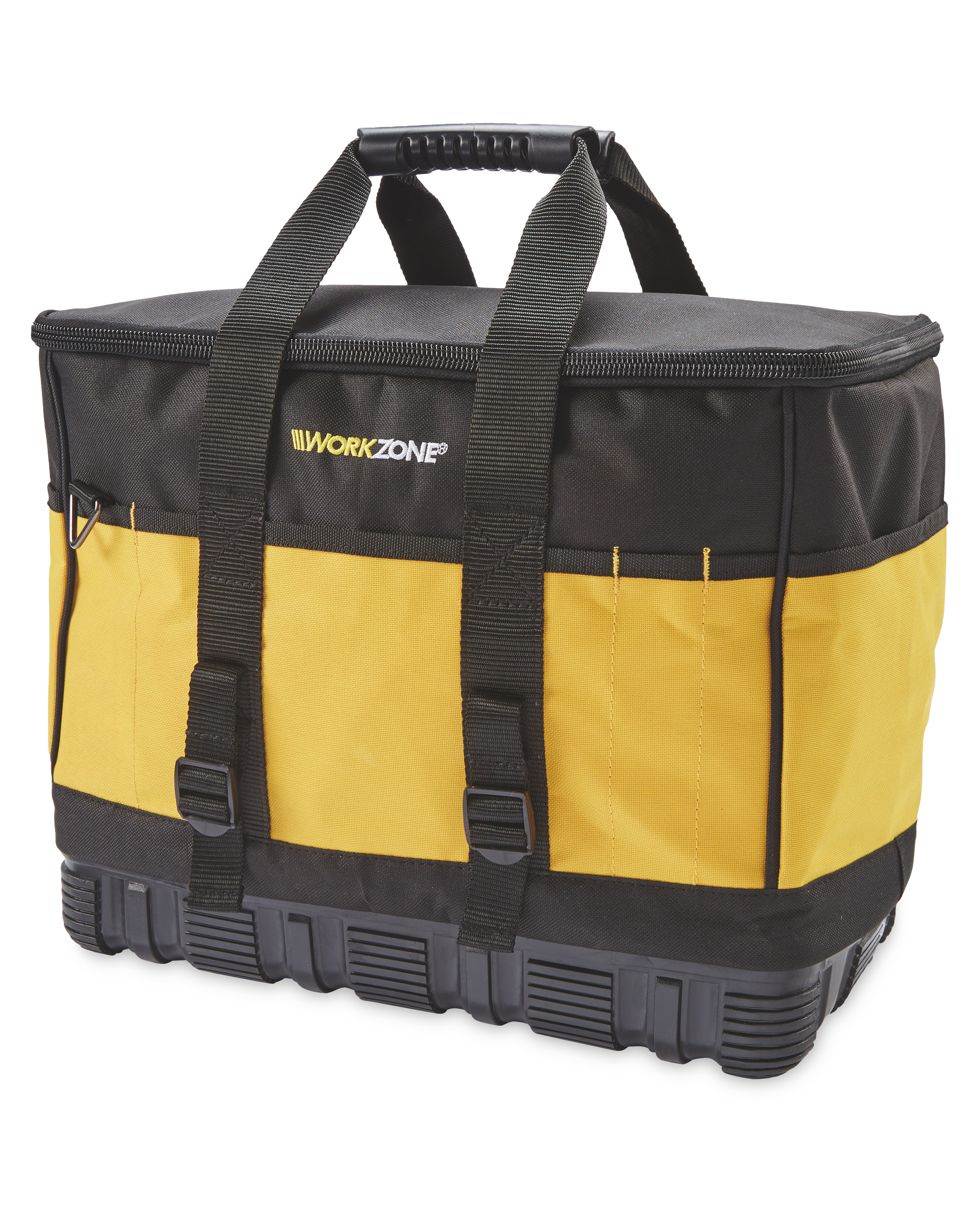 Workzone Yellow Black Diy Tote Bag Aldi Uk