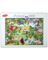 1,000pc Butterfly Garden Puzzle
