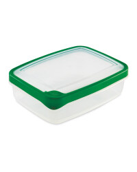 1.3L Rectangle Container - Green