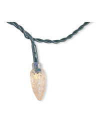 100 Faceted Cone Lights - Warm White