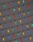 Perfect Christmas 100 Cone Lights - Multicoloured