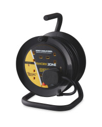 Black 10m A-Frame Cable Reel