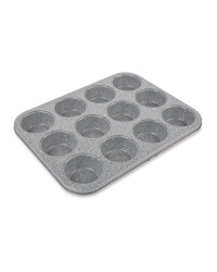 12 Cup Muffin Tray - Grey