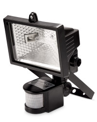 120W Halogen Floodlight - Black