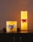 15cm LED Real Wax Reindeer Candle