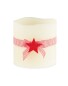 15cm LED Real Wax Star Candle