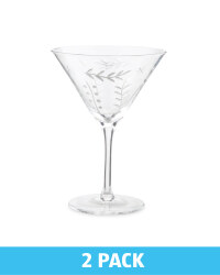 2 Pack Cosmopolitan Glasses