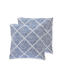 Diamond Dash Garden Cushion 2 Pack