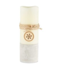 20cm LED Real Wax Snow Flake Candle
