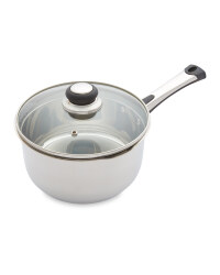 20cm Saucepan & Lid - Stainless Steel