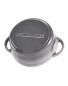 20cm Small Cast Iron Dish - Grey