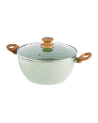 26cm Ceramic Stock Pot - Sage