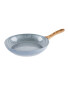 28cm Ceramic Frying Pan With Lid - Grey