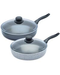 28cm Frying Pan with Glass Lid