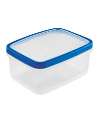 2L Rectangle Container - Blue