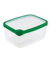 2L Rectangle Container - Green
