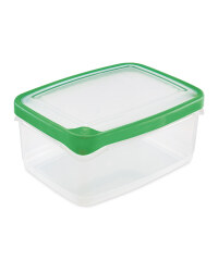 2L Rectangle Seal Tight Containers - Green