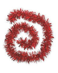 2M Red Tinsel
