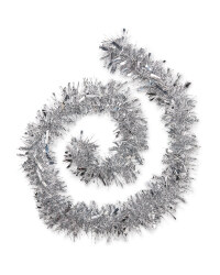 2M Silver Tinsel