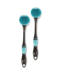 Kirkton House Dish Brushes 2 Pack - Aqua