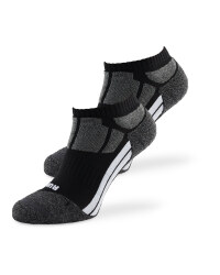 Black & White Sports Socks 2 Pack