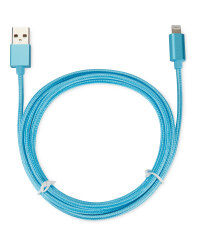 Boost 2m Lightning Cable - Aqua