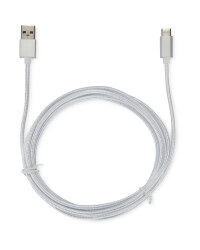 Boost 2m USB Type C Charging Cable - White