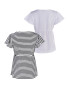 White & Black Maternity Shirt 2 Pack