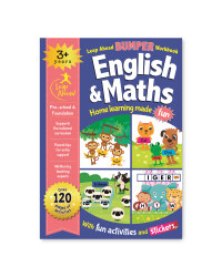 3+ English And Maths Bumper Workbook