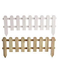 3 Pack Timber Picket Fence