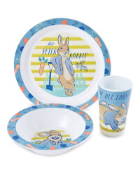 Peter Rabbit 3 Piece Breakfast Set