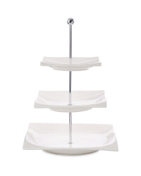 Crofton 3 Tier Square Cake Stand