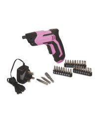 3.6V Li-Ion Cordless Screwdriver - Pink