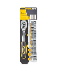 Workzone 3/8" Ratchet Socket Set