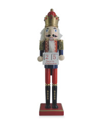 Wooden Nutcracker With Crown