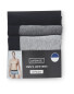 Avenue Grey & Black  Hipsters 3 Pack
